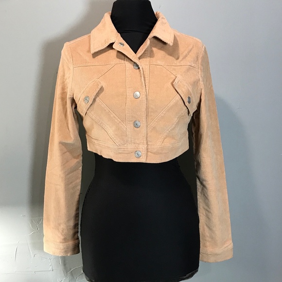 🦋 Corduroy Cropped Jacket - Picture 1 of 11